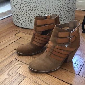 Dolce vita suede booties